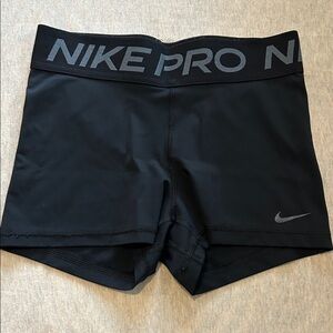 Nike Pro Black Athletic Shorts